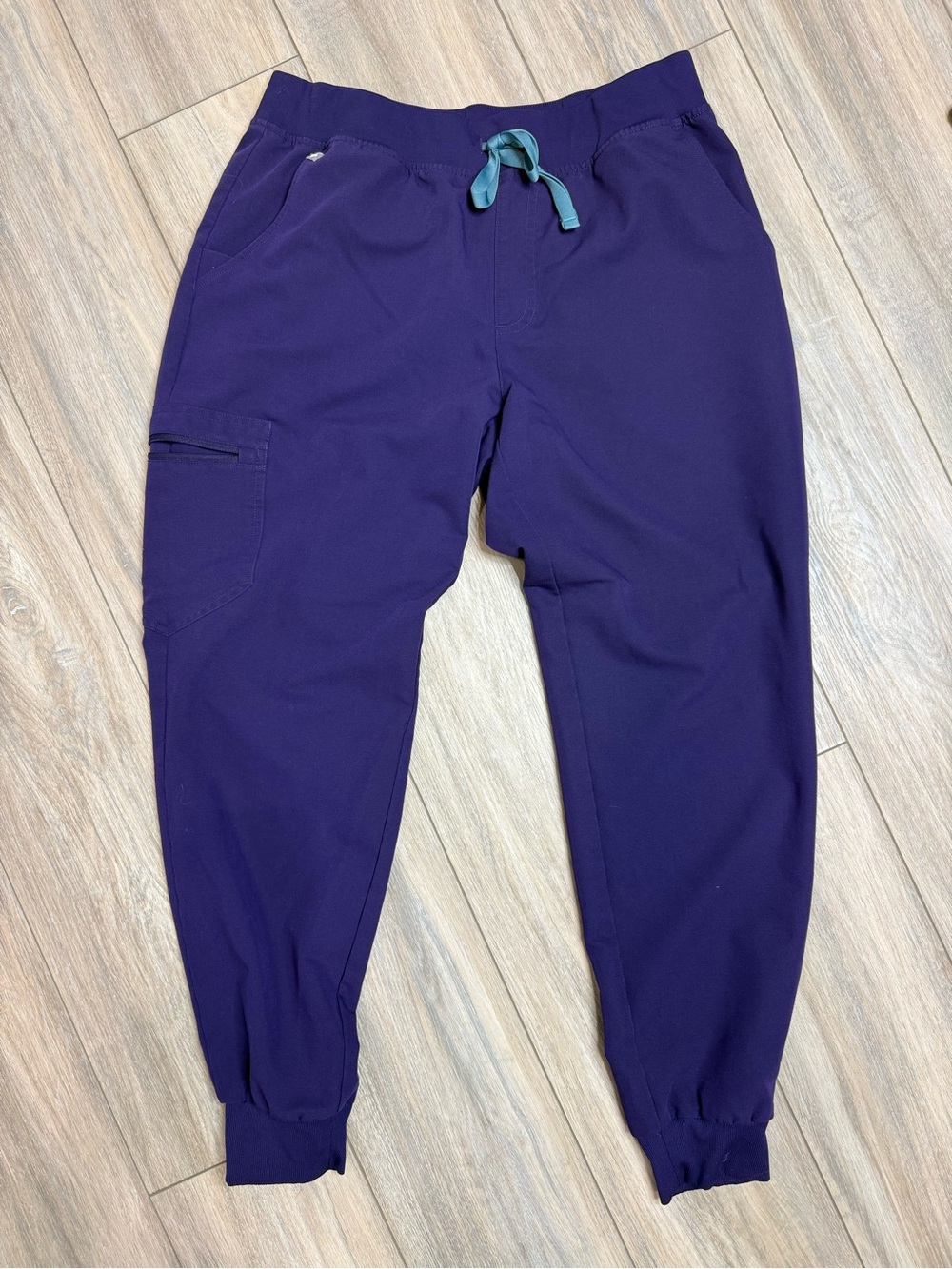 Women's Purple Jam Zamora Drawstring Jogger Scrub Pants
